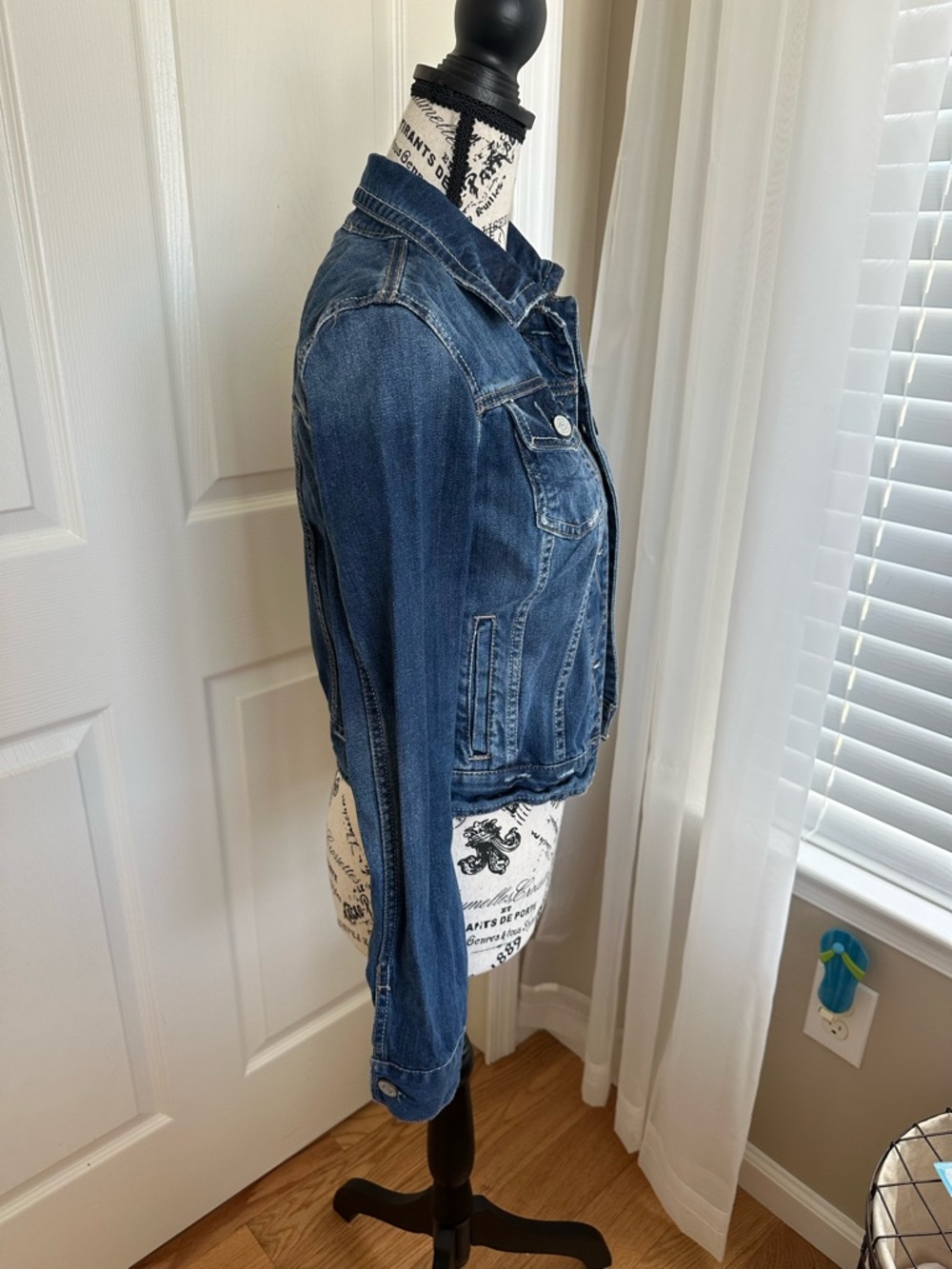 SLD Aeropostale Denim Jean Jacket Women’s Small - Picture 2 of 8